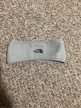 The North Face Light Gray Fleece Ear Warmer Headband